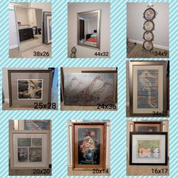 Framed Art & Wall Decor