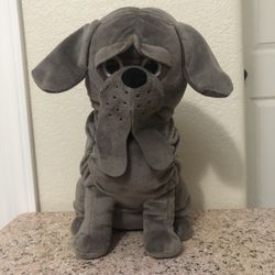 Wizarding World Harry Potter Fang Plush Dog Gray 13" Stuffed Animal Soft Toy