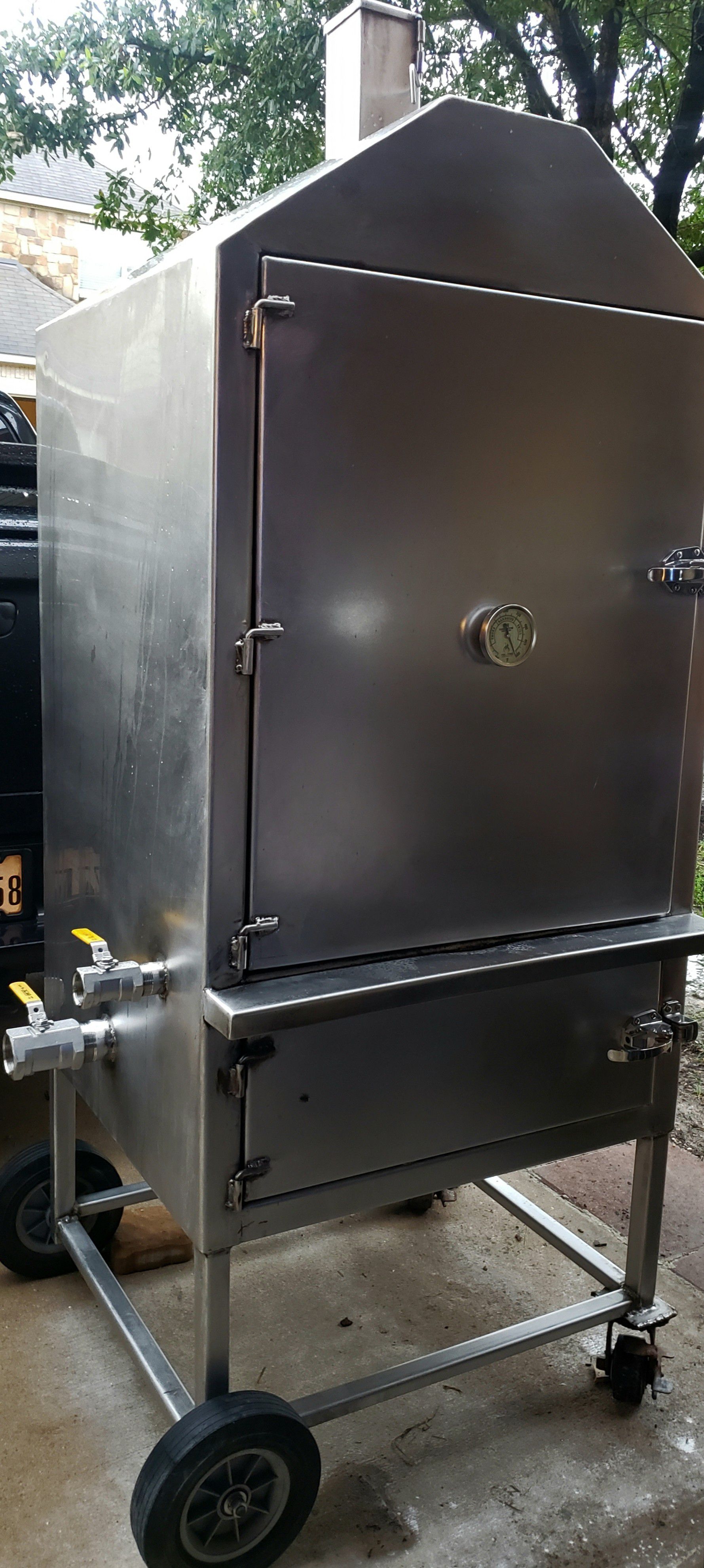 Bbq Smoker insulated 100%Stainless