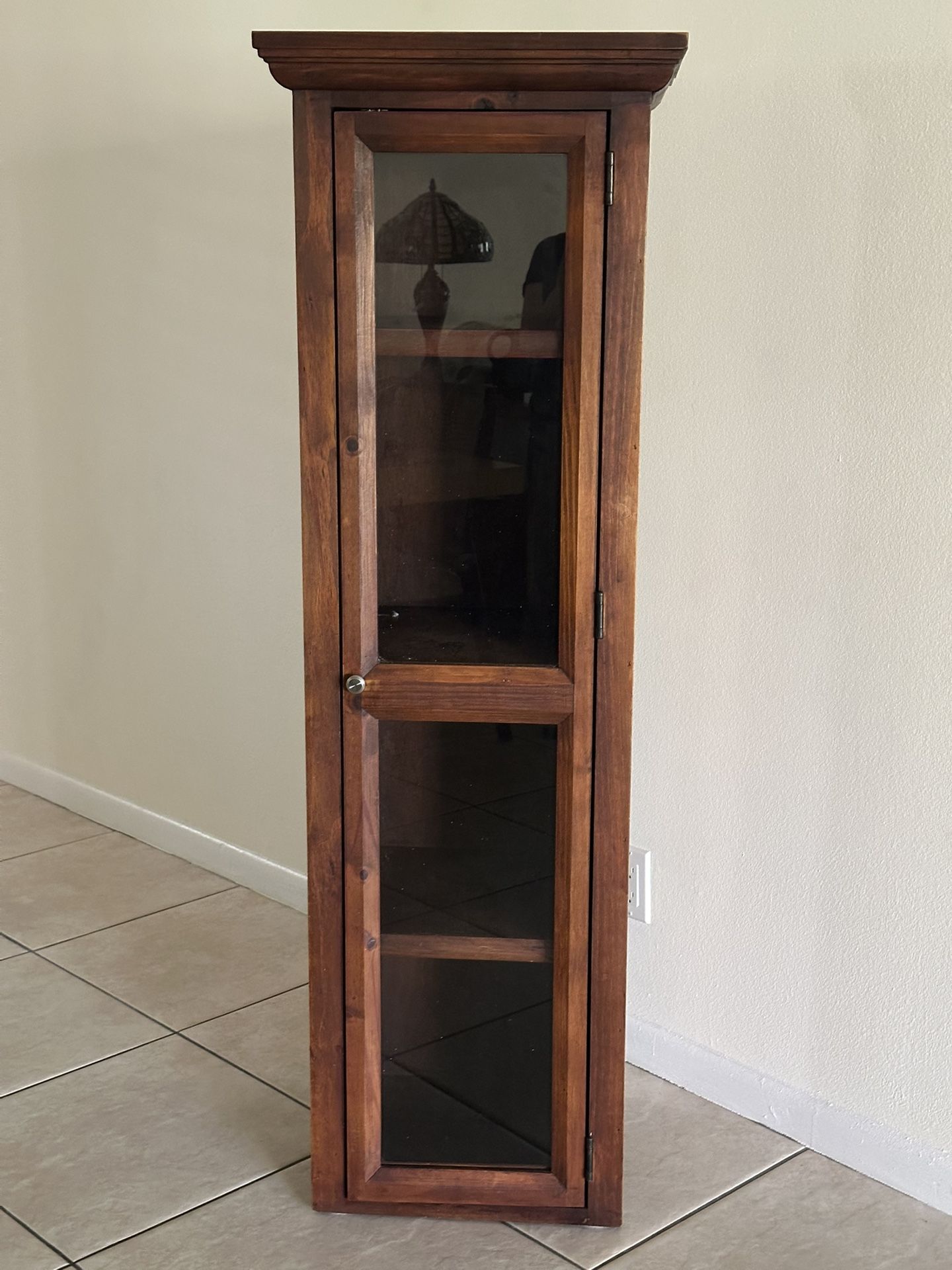 Wood Storage Door Cabinet with Shelves
