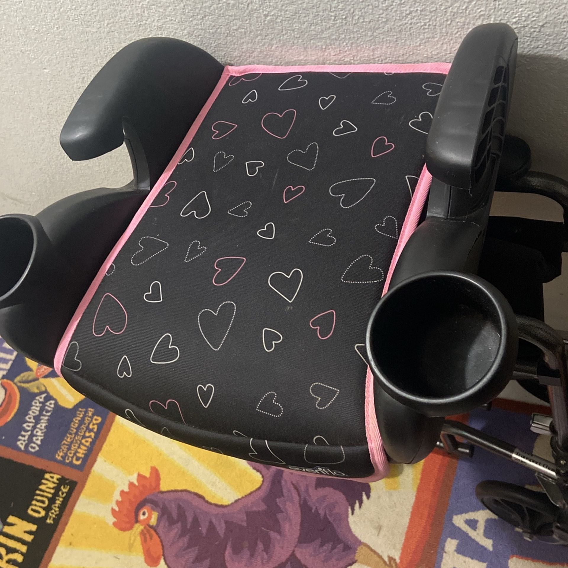 Toddler Booster Car Seat Price 15$ Expired 2029.  Price 15$.  Pick. Up.  E.   Side.  Tacoma 