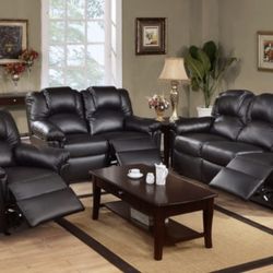 Sofa, Love Seat & Chair