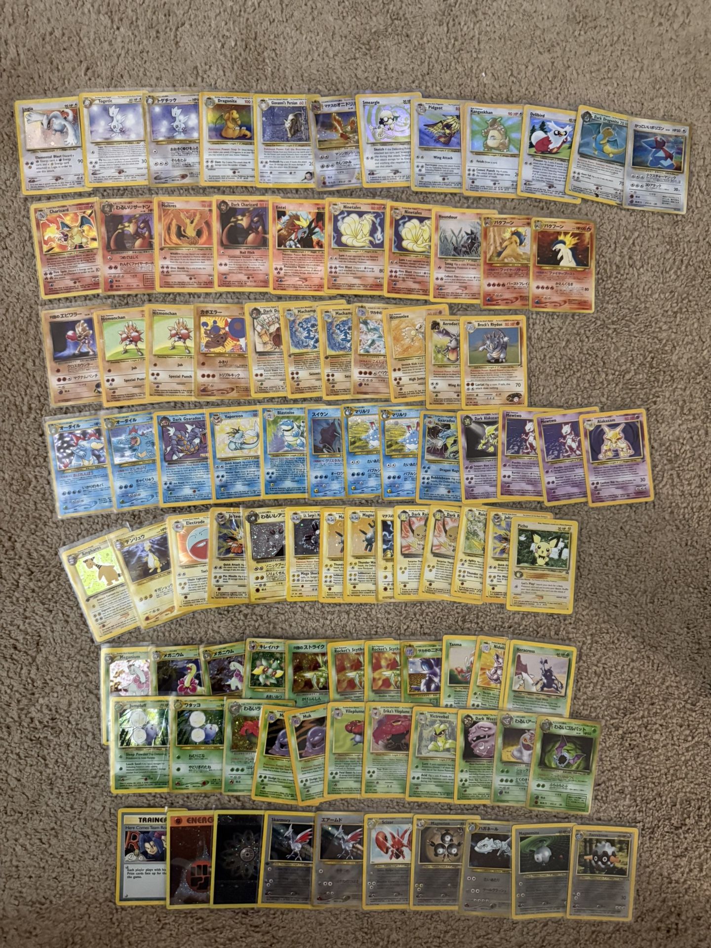 Fs/Ft Vintage Pokémon Card Collection 