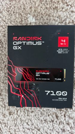 SanDisk Optimus GX 7100 4TB NVMe SSD