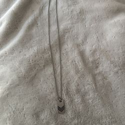 Men’s Fossil Necklace And Bracelet 