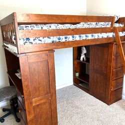 bunk beds solid wood 