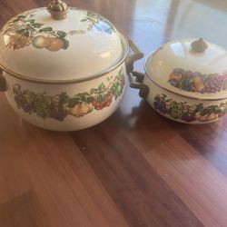 Vintage Enamel Cookware