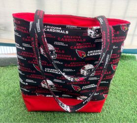 Arizona Cardinals inspired Jumbo Tote Bag