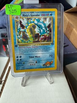 Misty's Gyarados 1st Edition Holo Pokémon Card 13/132