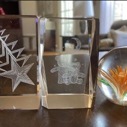 Glass Paperweights 