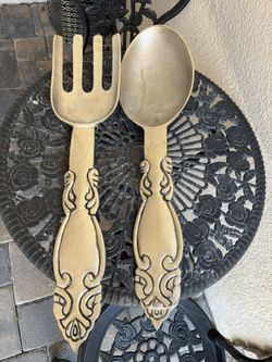 Farmhouse Spoon And Fork Decor