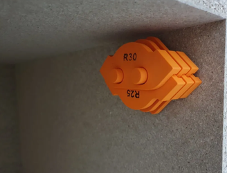 Router Radius Jig - 3D Printed