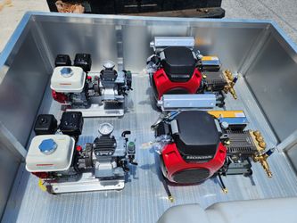 Pressure Washer Build Outs Trucks Vans Trailers Equipment Sales