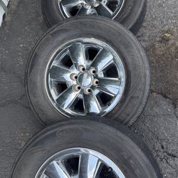 GMC Truck Wheels $180. 6 Lugnut P265/65R18