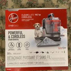 Hoover ONEPWR CleanSlate Cordless Portable Carpet Cleaner BH14000 