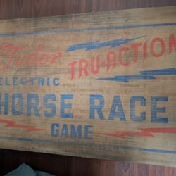 Tudor 1950s Electric Horse Race Game (Read Description)
