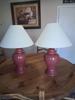 2 Lamps Set 