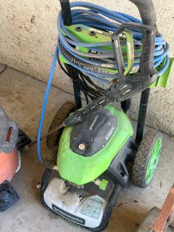 Greenworks 2200Psi and a RIDGID VACUUM