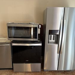 Whirlpool Appliances Stainless Steel 