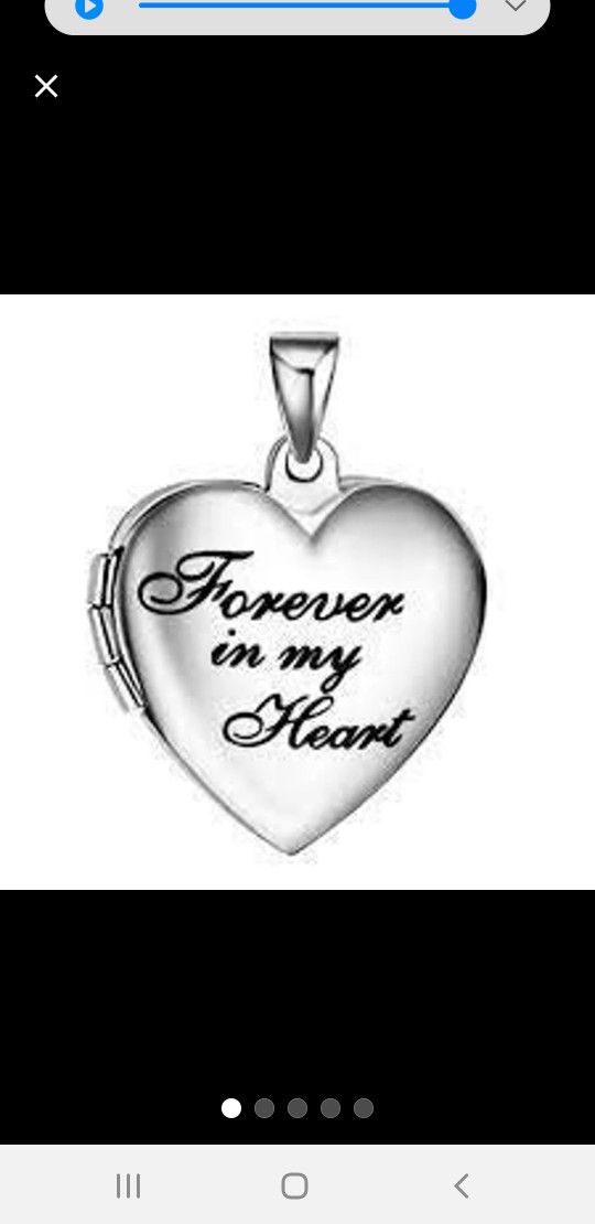 Forever In My Heart Locket & Chain