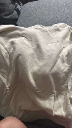 Khaki Hollister hoodie
