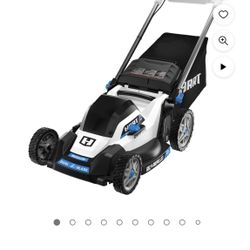 HART 40-Volt 20-inch SUPERCHARGE Dual Blade Self-Propelled Mower Kit, 8.0Ah Lithium-Ion Battery - NEW