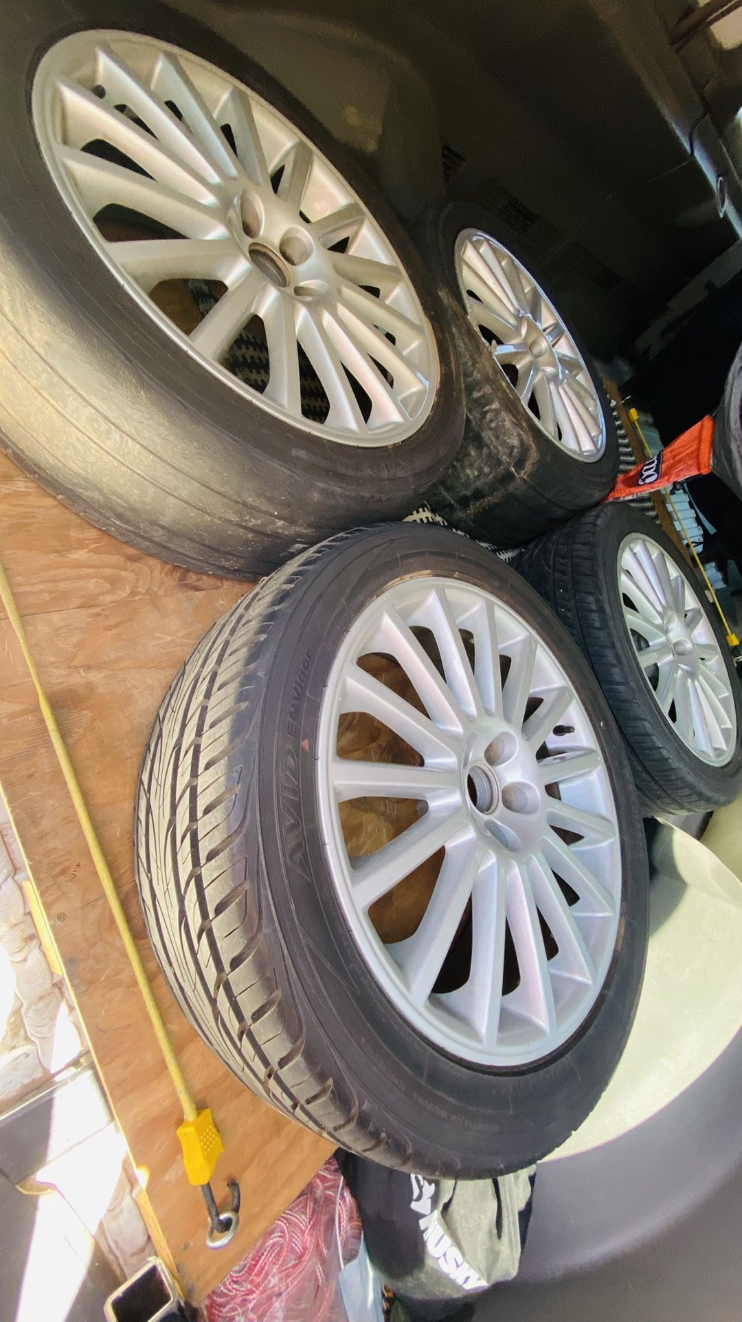 4 VW Aristo wheels 18”