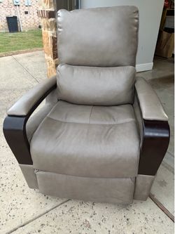 Coach armchair leather