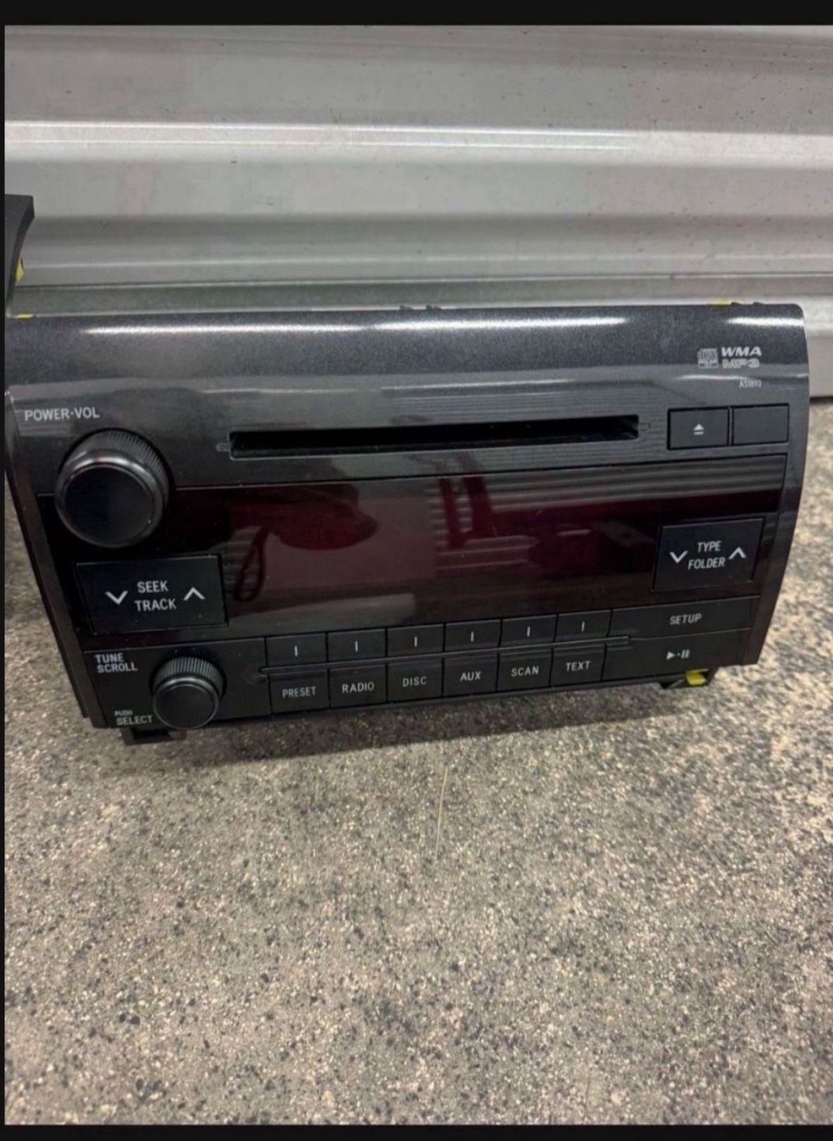 2010-2013 Toyota Tundra Radio AM FM Cd Player Receiver Replacement P/N:86120-0C290 Fits Fits 2010 2011 2012 2013 OEM