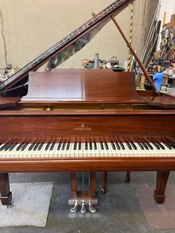 1914 Steinway M brown mahogany