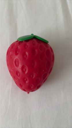 Strawberry foam squishy