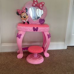 Minnie Mouse Vanity 
