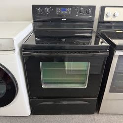 Whirlpool Electric Stove Black 