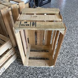 Wood Crates. 