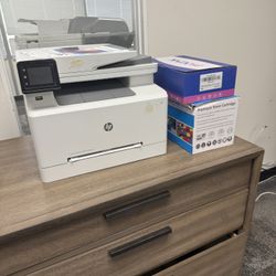HP Color Printer With Scanner With EXTRA INK