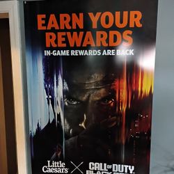 Black Ops 7 Little Caesars Poster 