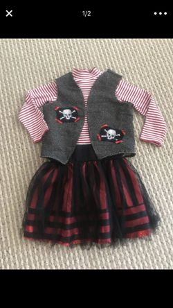 Cute Pirate Costume size 4/5