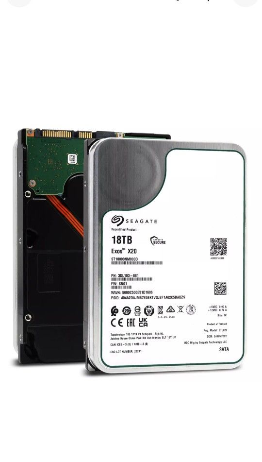 18TB Internal Hard Drive 
