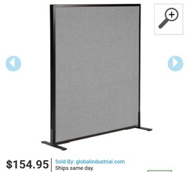 Office Partition 5 feet x 5 1/2 feet Today Only