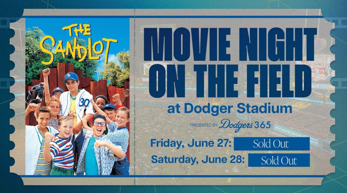 Sandlot Dodger Movie Night
