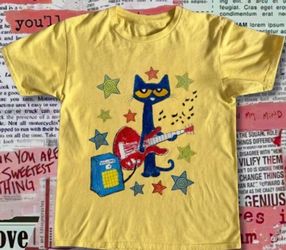 Pete the Cat Guitar Kids T-Shirt
