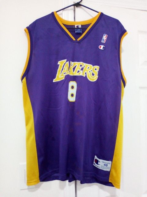 Kobe Bryant Lakers Champion Jersey #8