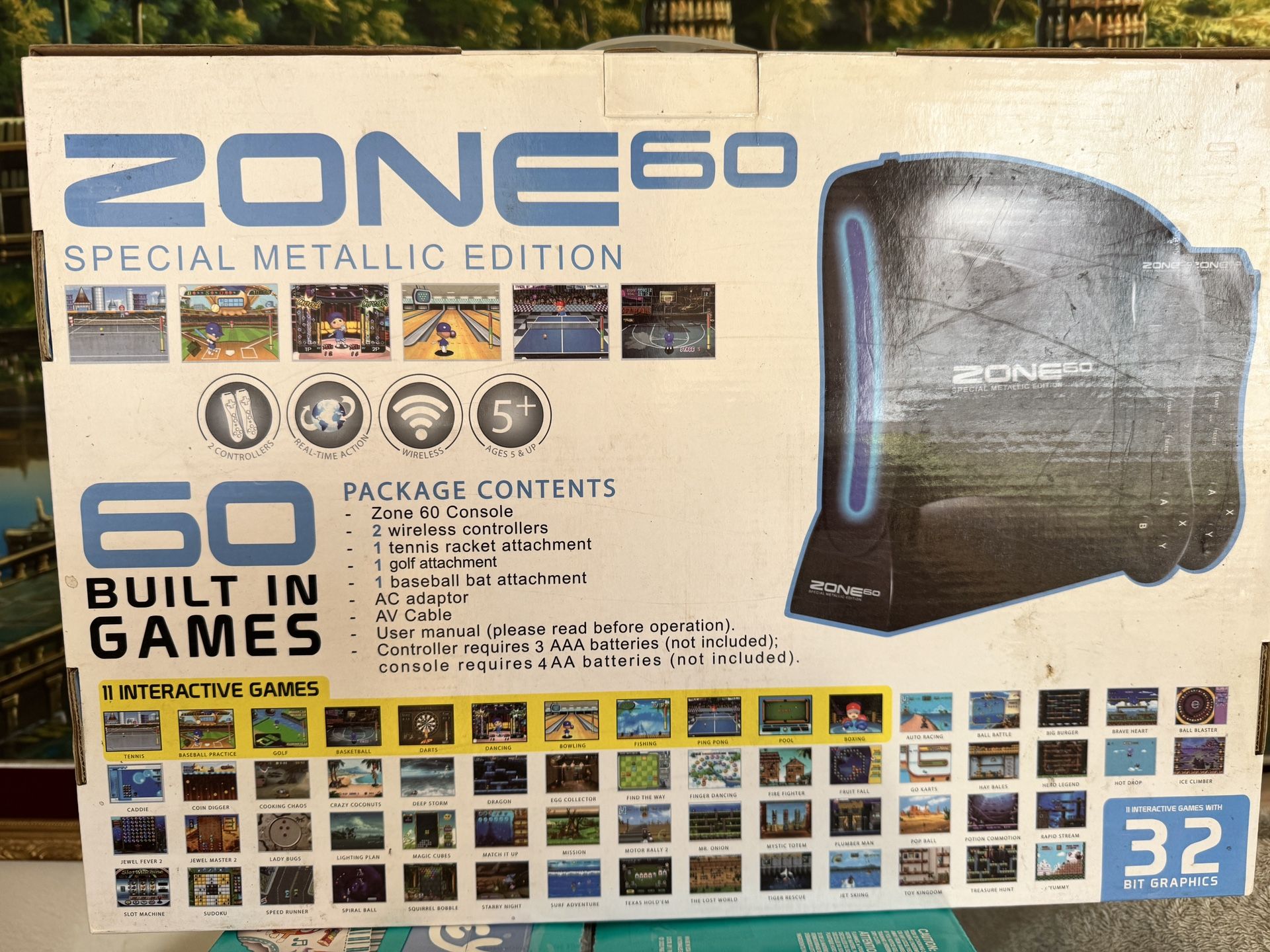 Zone 60 Game Console