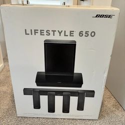 Bose Lifestyle 650 Home Entertainment System Black