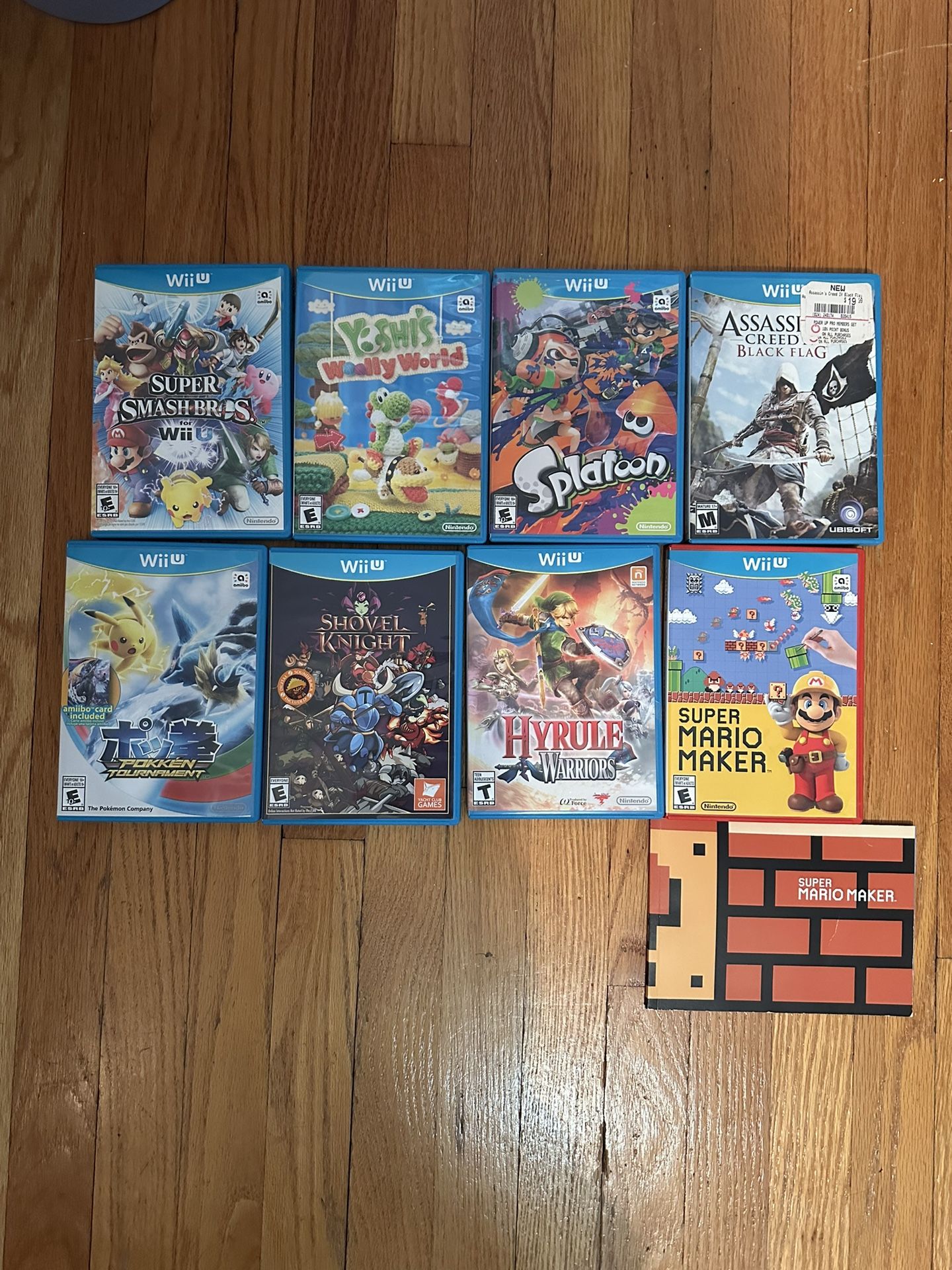 *BEST OFFER* 8 Wii U Games
