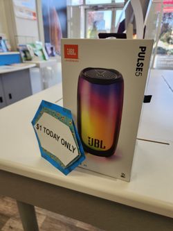 JBL Pulse 5 Bluetooth Speaker- 90 DAY WARRANTY - $1 DOWN - NO CREDIT NEEDED 