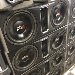 Subwoofer Boxes On Sale Today! We Have Easy Payment Plans!