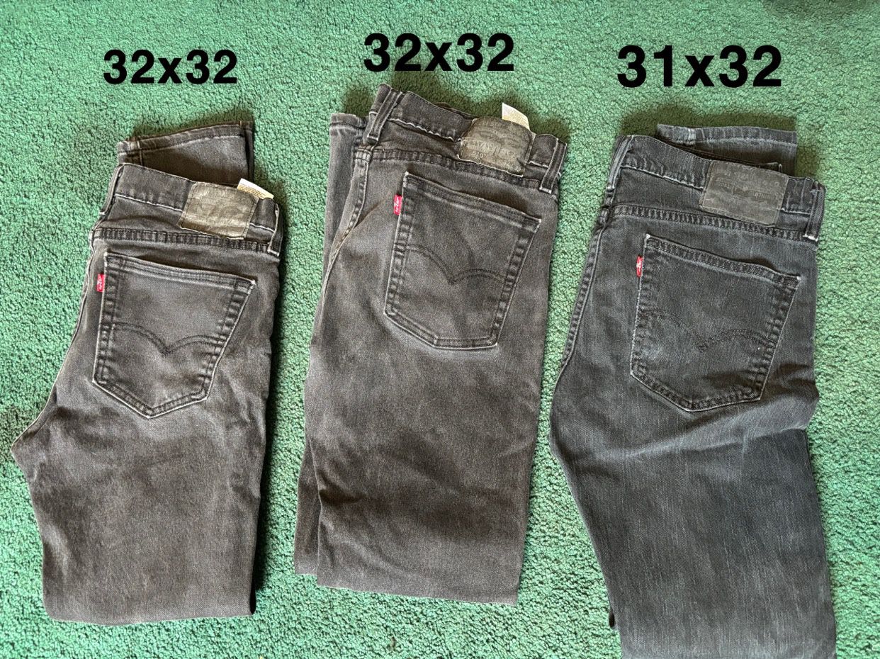 Levi’s (assorted colors)