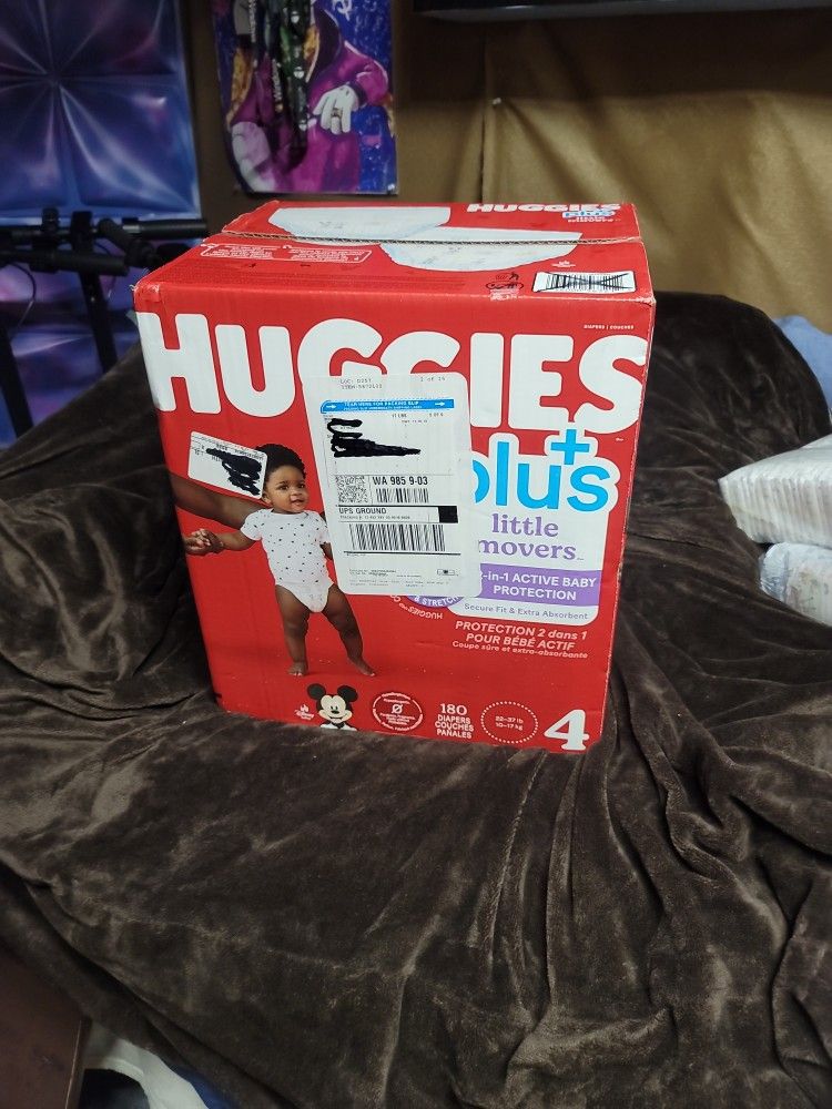 Huggies Plus Size 4 Diapers