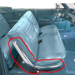 1963 Chevrolet Chevy Impala Front Seat Trim